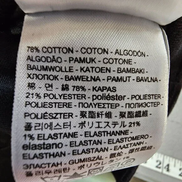 Levi's Mens 30 Black 505 Straight Leg Jeans - Picture 12 of 13